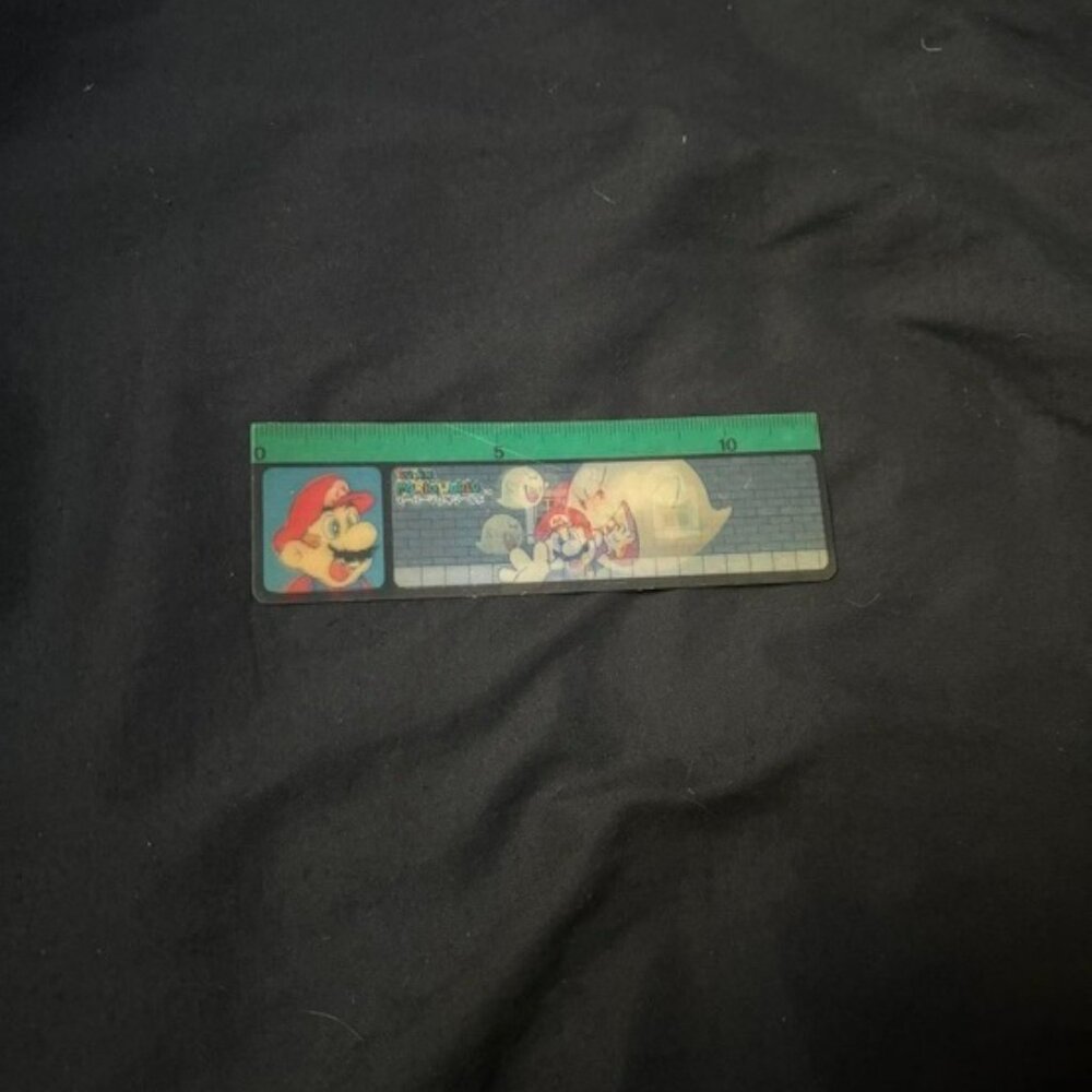 Super Mario World Mitsubishi Holographic Ruler